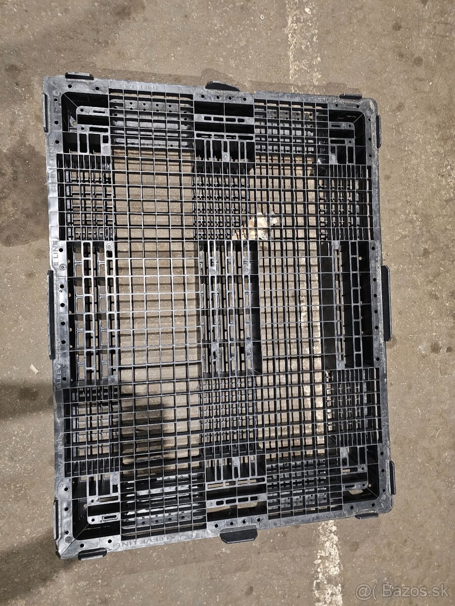 Plastové palety 150x110x13cm nad 50ks 5.50eur - 3