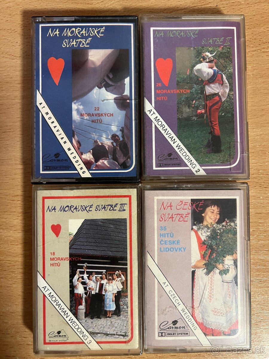 Kazety na predaj - 3