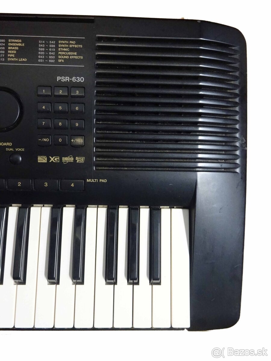 Yamaha PSR-630 - 3
