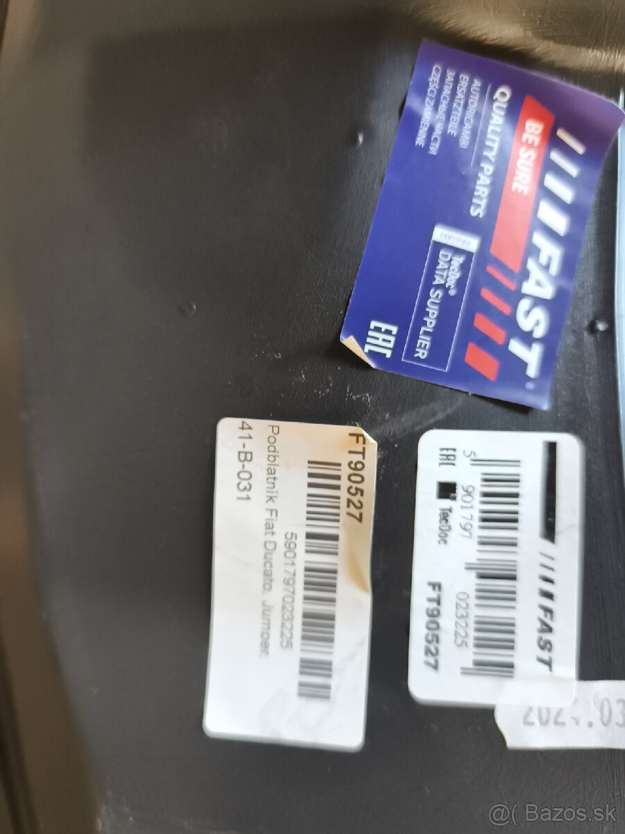 Fiat Ducato Jumper Boxer 2014 hore podblatnik P - 3