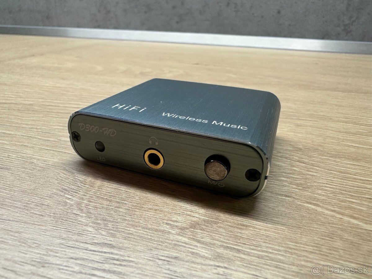 Bluetooth 5.2 Hi-Fi adaptér D300-HD (aptX-HD, Optika) - 3