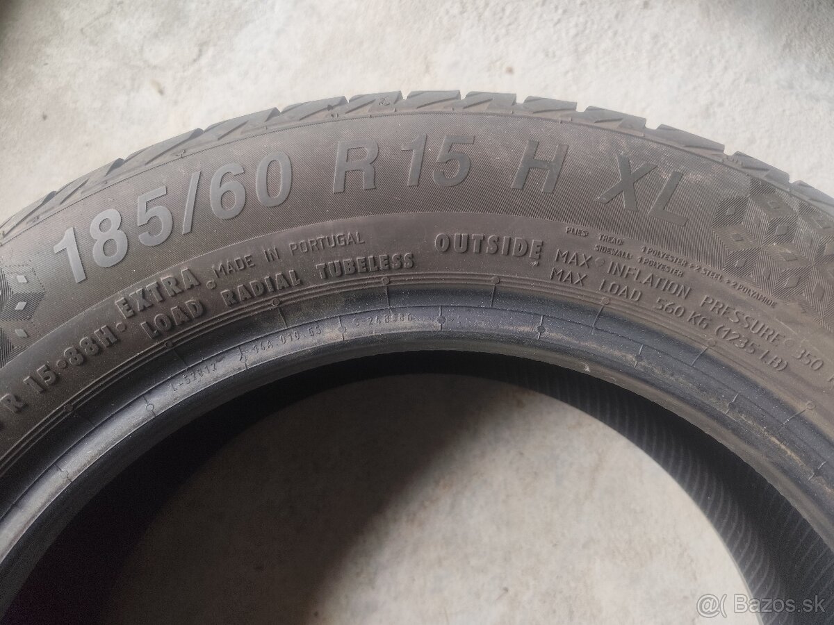 185/60 R15 H XL letné pneu - 3