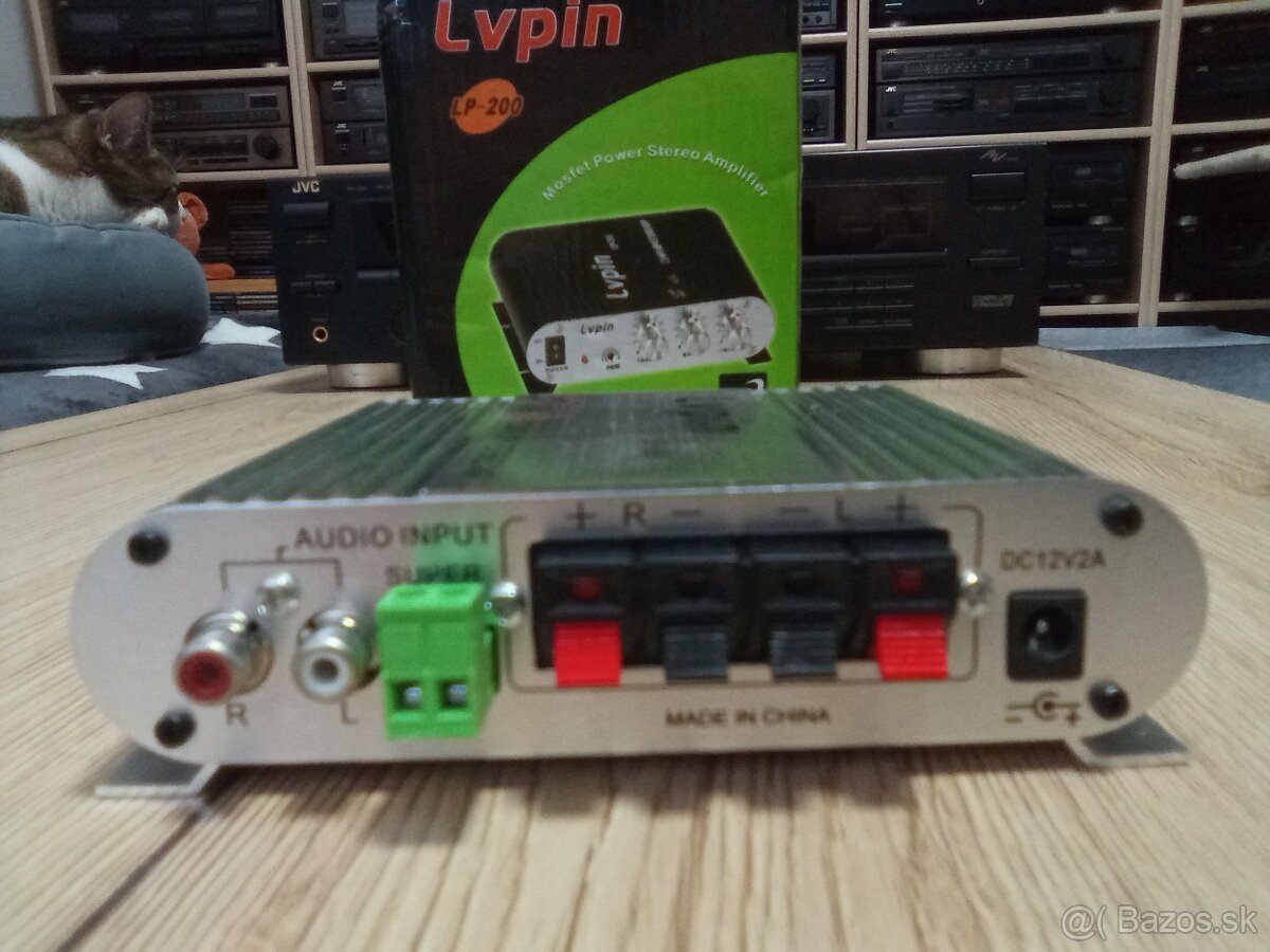 12v zosilovac Lvpin LV-838 - 3