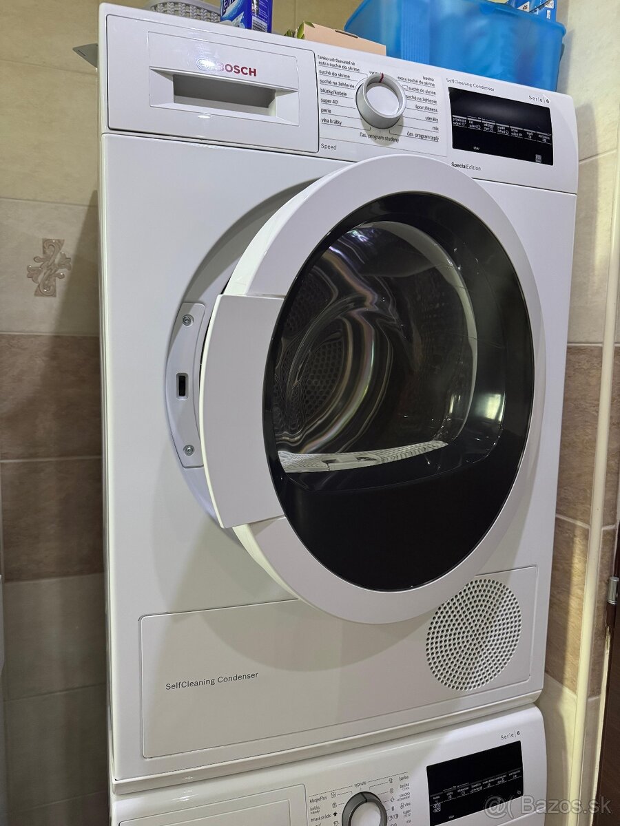 Bosch series 6 práčka a sušička spolu 400€ - 3