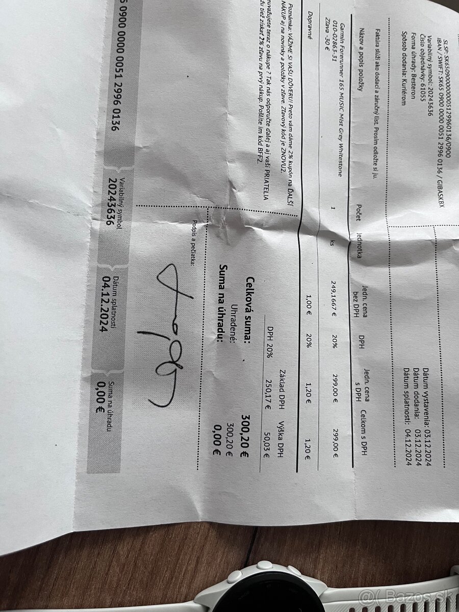 Garmin Forerunner 165 music - 3