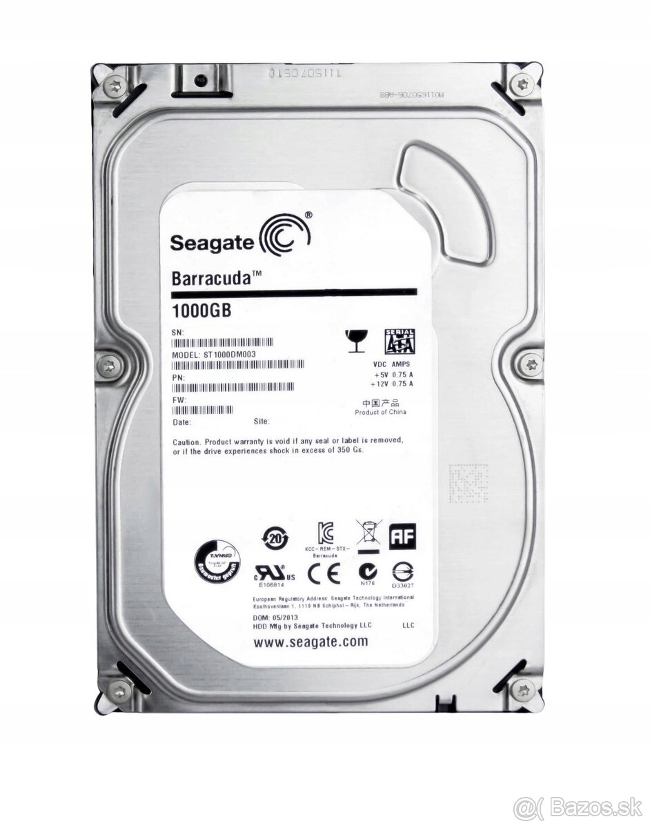 HDD disk: Kingston HyperX,SEAGATE 7200.11, Seagate ST1T - 3
