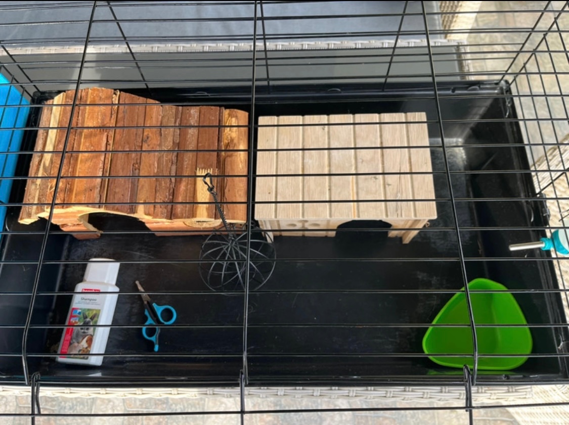 Predám krásnu a plne vybavenú klietku - v dobrom stave 🐰🐹 - 3