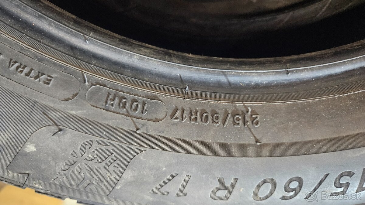 Zimne pneumatiky 215/60 r17 100H - 3