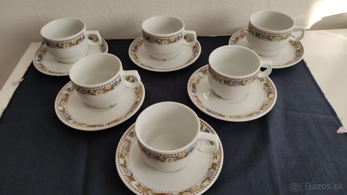 Čajová, kávová súprava Dvory - 3