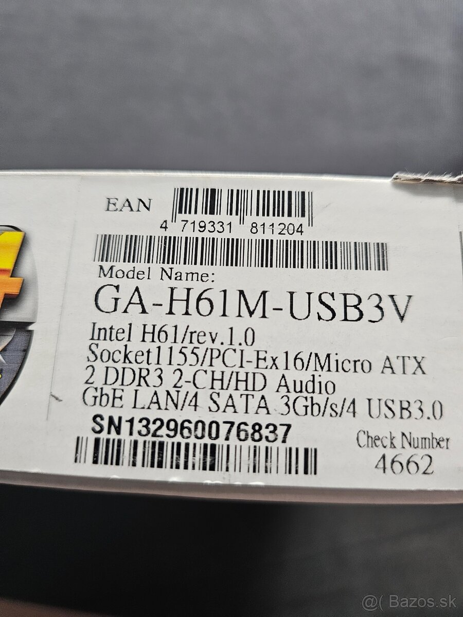 Gigabyte GA-H61M-USB3V - 3