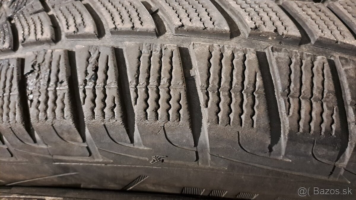 Predám 4ks jazdené zimné 215/65r17-99V Good Year - 3
