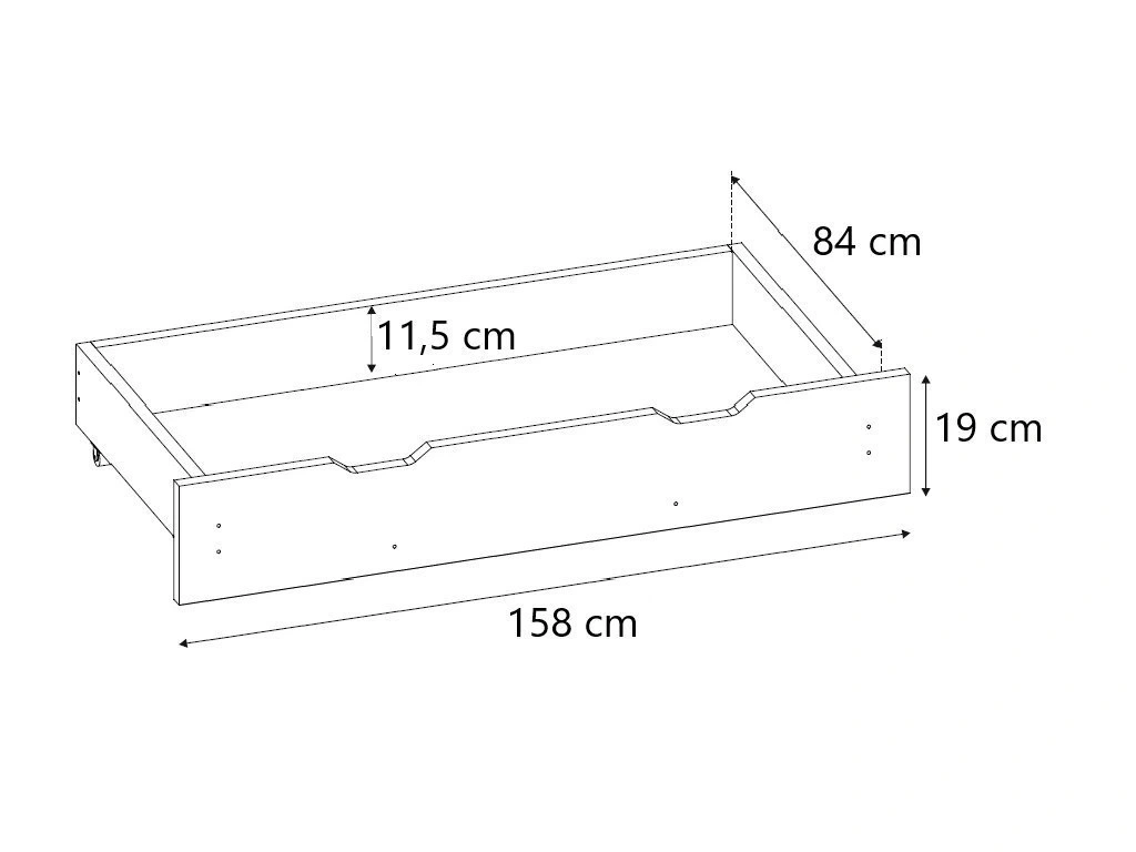 ÚLOŽNÝ BOX POD POSTEĽ - 3