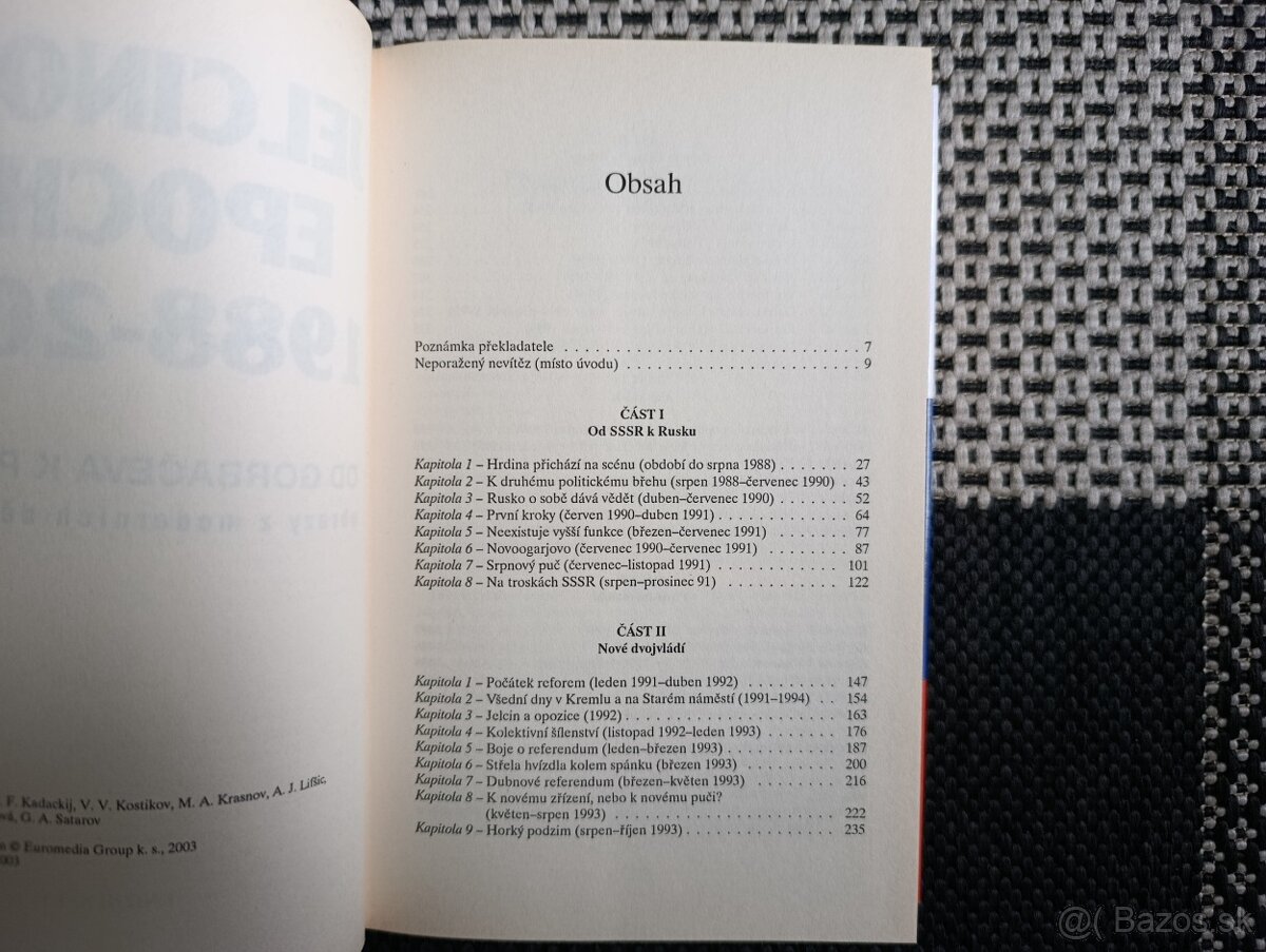Kniha Jeľcinova epocha 1988-2000 - 3