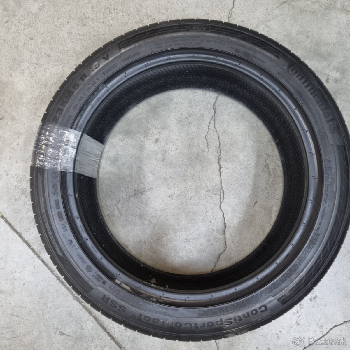 Letné pneumatiky 235/45 R19 CONTINENTAL RSC - 3