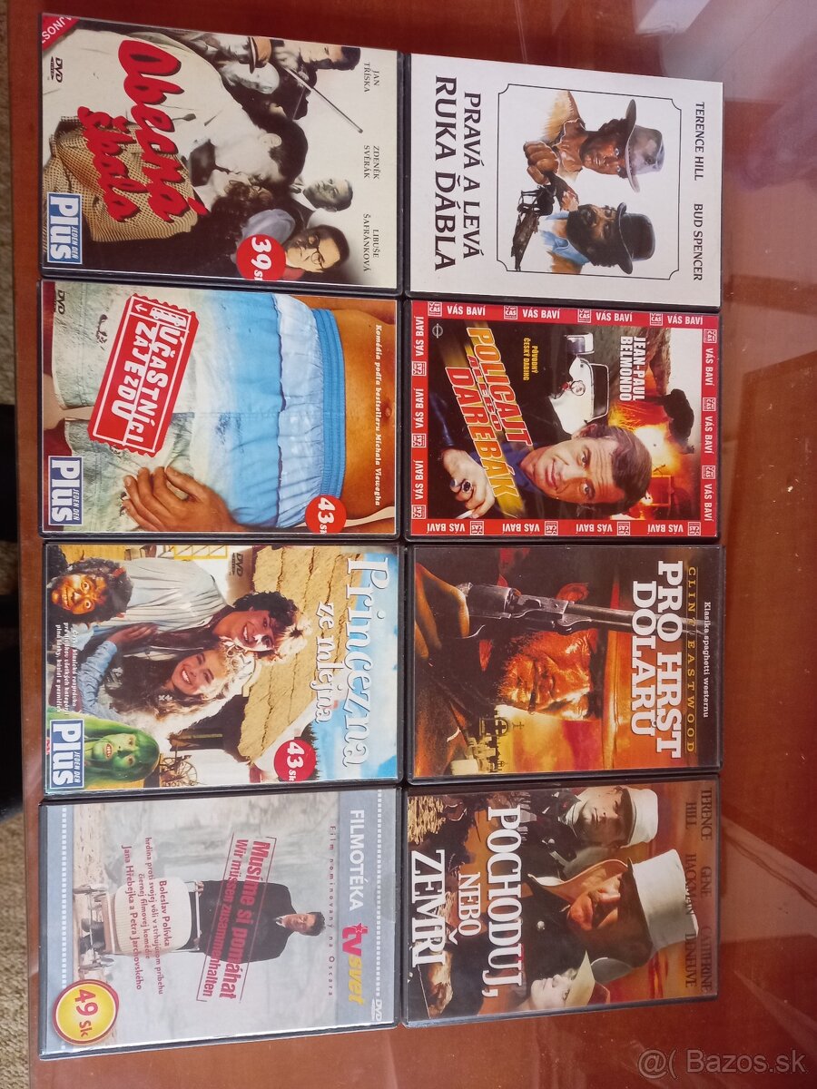 Dvd filmy a rozprávky 1,5eur/ks. Min. odber 20ks - 3