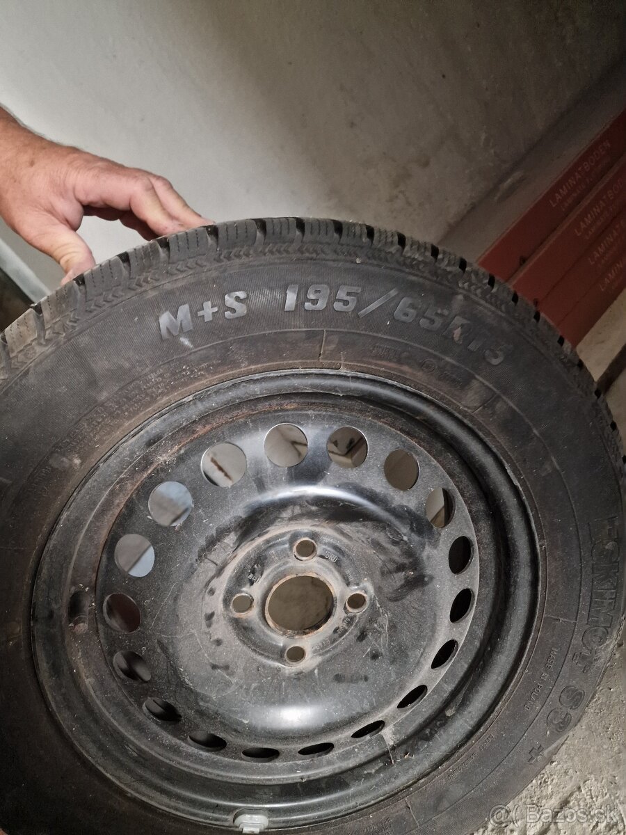 Zimné pneumatiky na plech. diskoch na OPEL ASTRA - 3