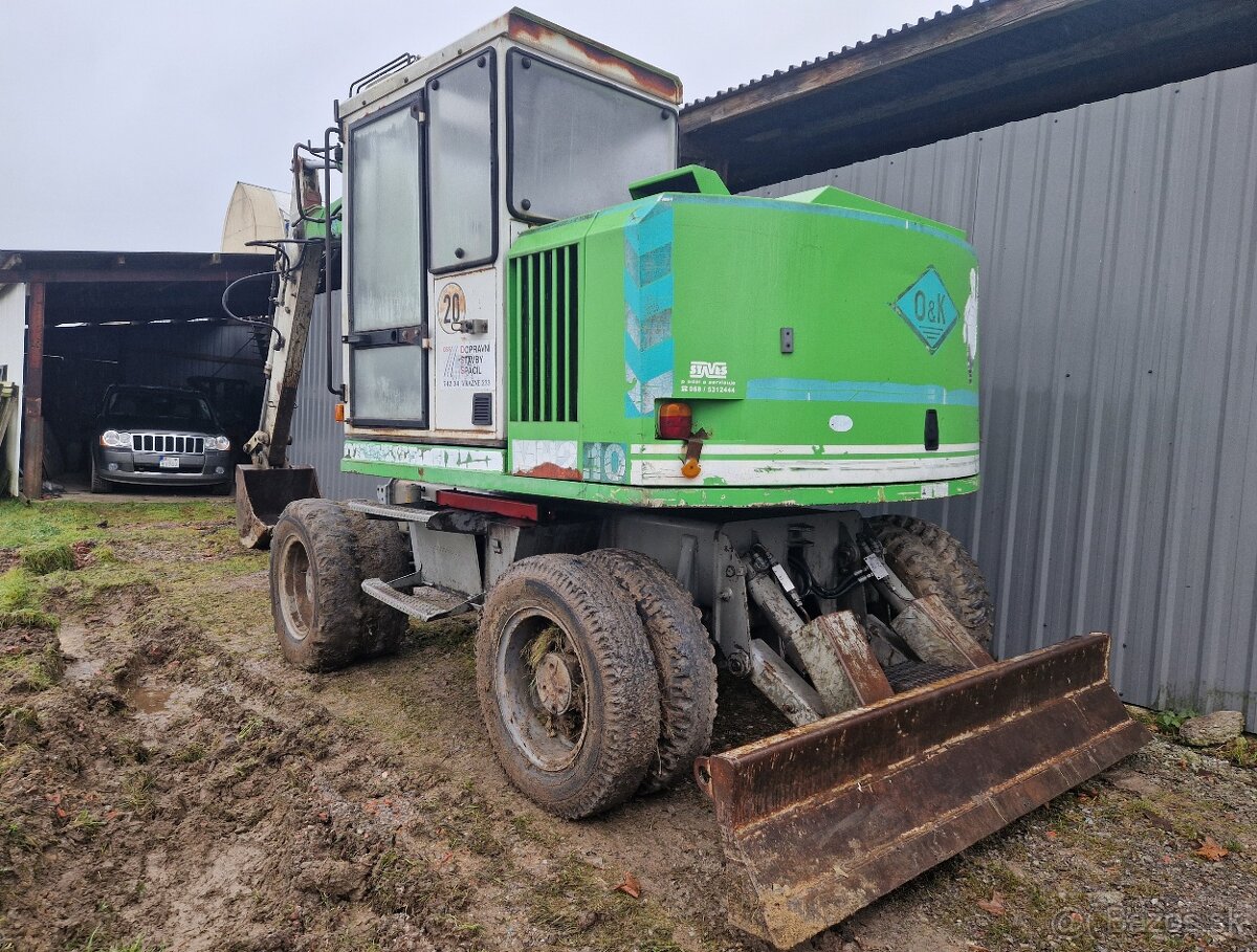 Kolesový bager O&K MH 2.10C 10t - 3