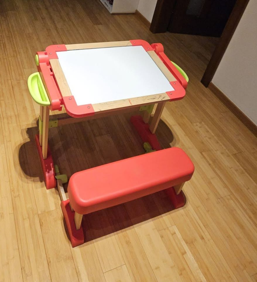 Drevená školská lavica Modulo Space Smoby - 3