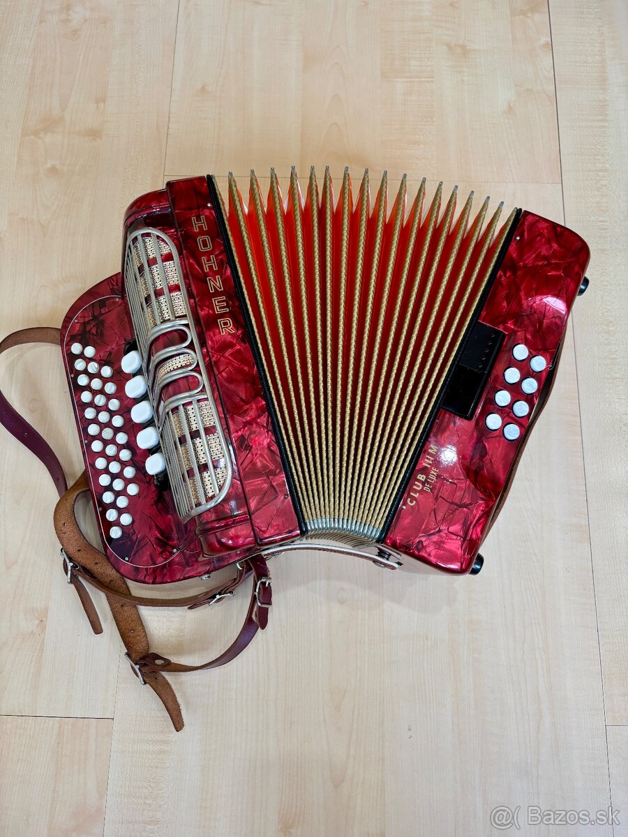 Heligonka Hohner Club 3M De Luxe - 3