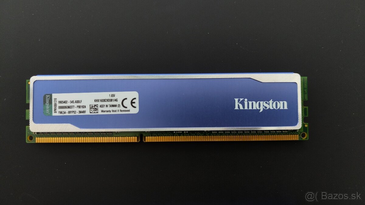 Kingston HyperX blu DDR3 - 3