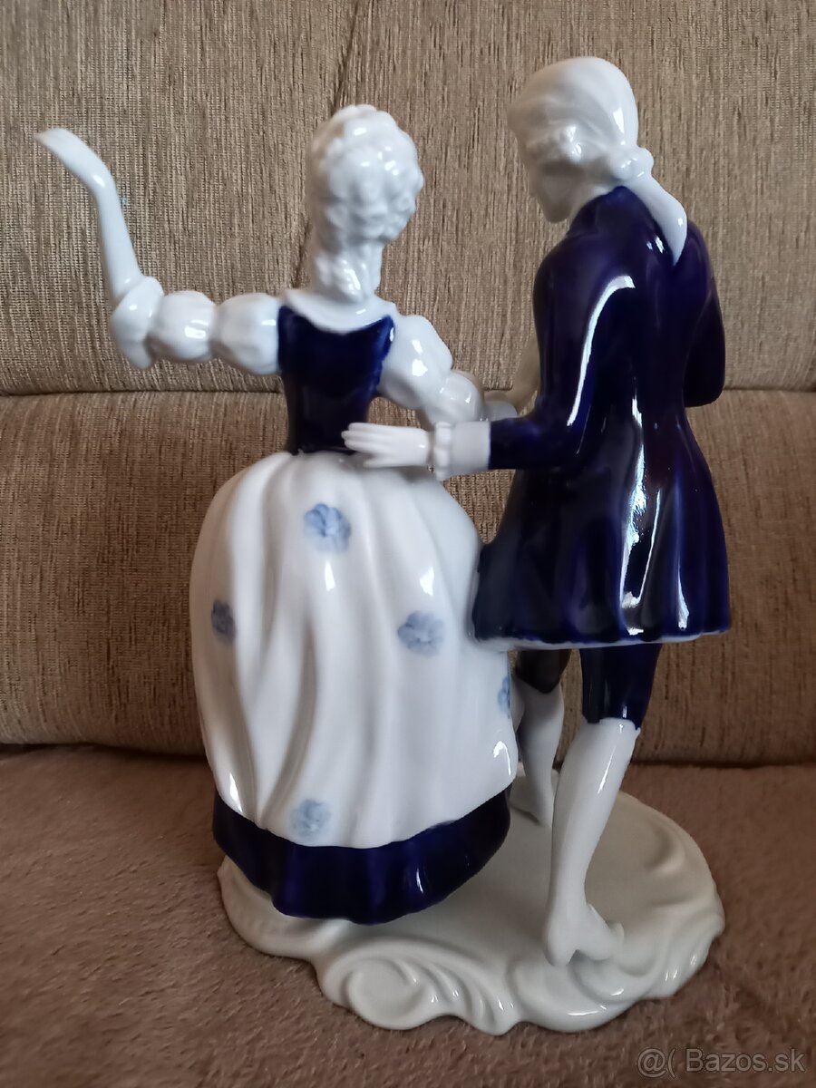 Soska parik Royal dux cobalt - 3