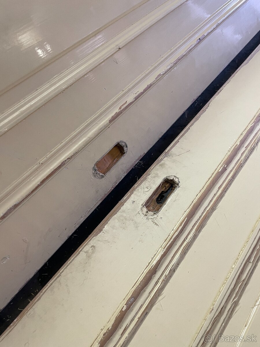 Dvojkrídlové drevené dvere - 3