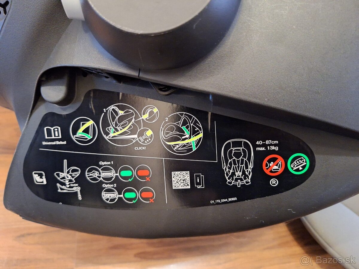 Vajíčko - CYBEX Cloud G i-size Lava Grey - 3