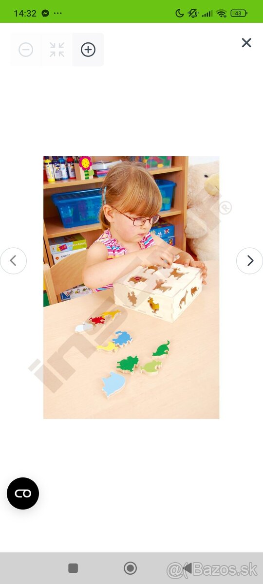 Drevená vkladačka zvieratká - 3