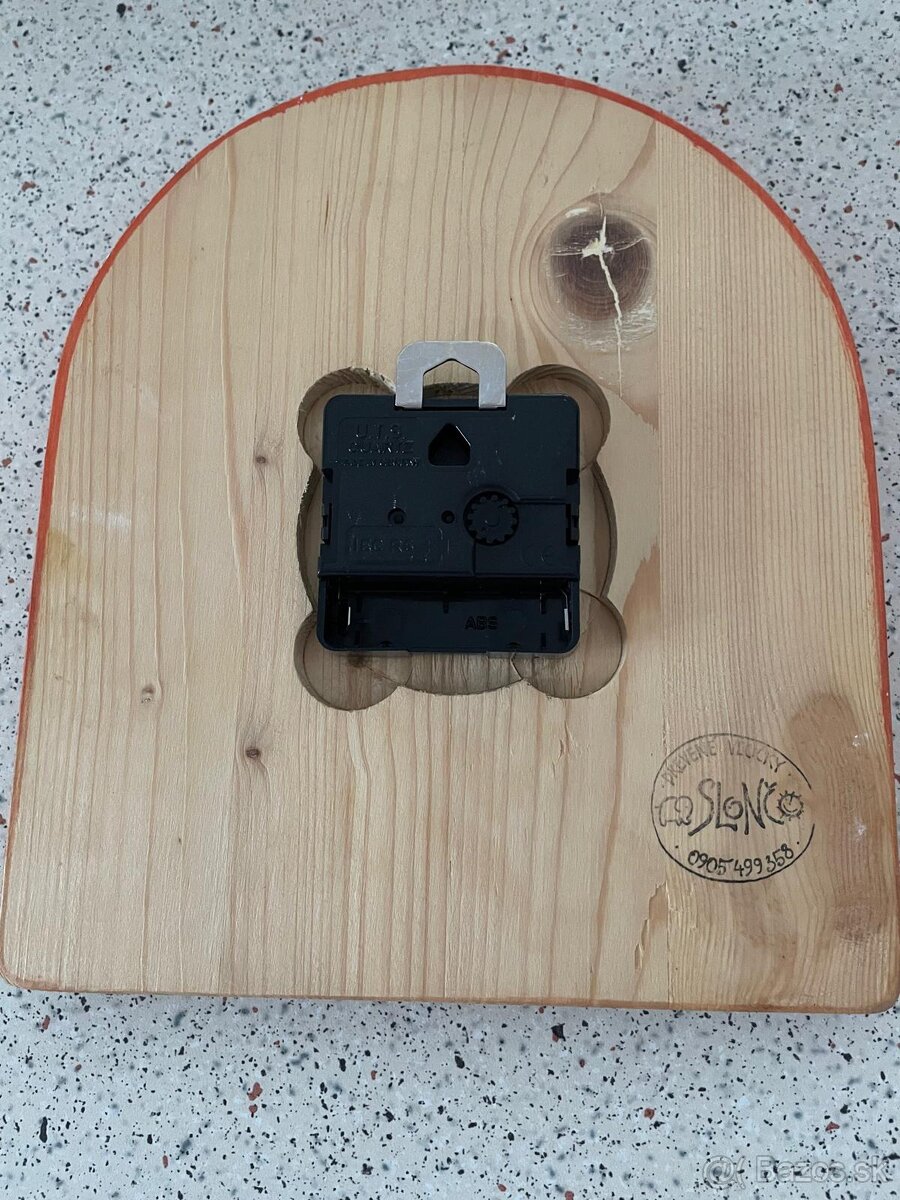 Nástenné hodiny drevené - 3