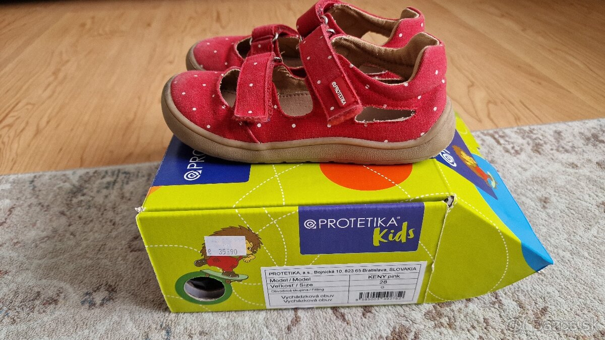 Predáme detské barefoot sandálky vel.28 - 3