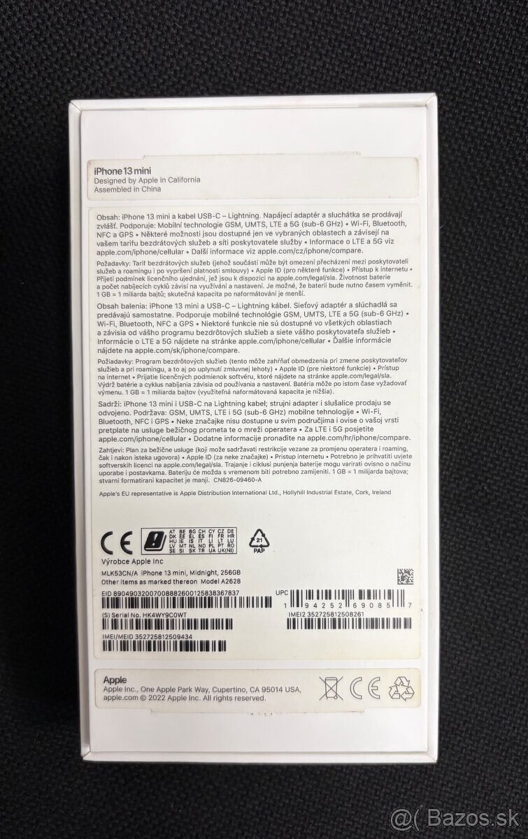 Apple iPhone 13 Mini 256gb Midnight Blue - 3