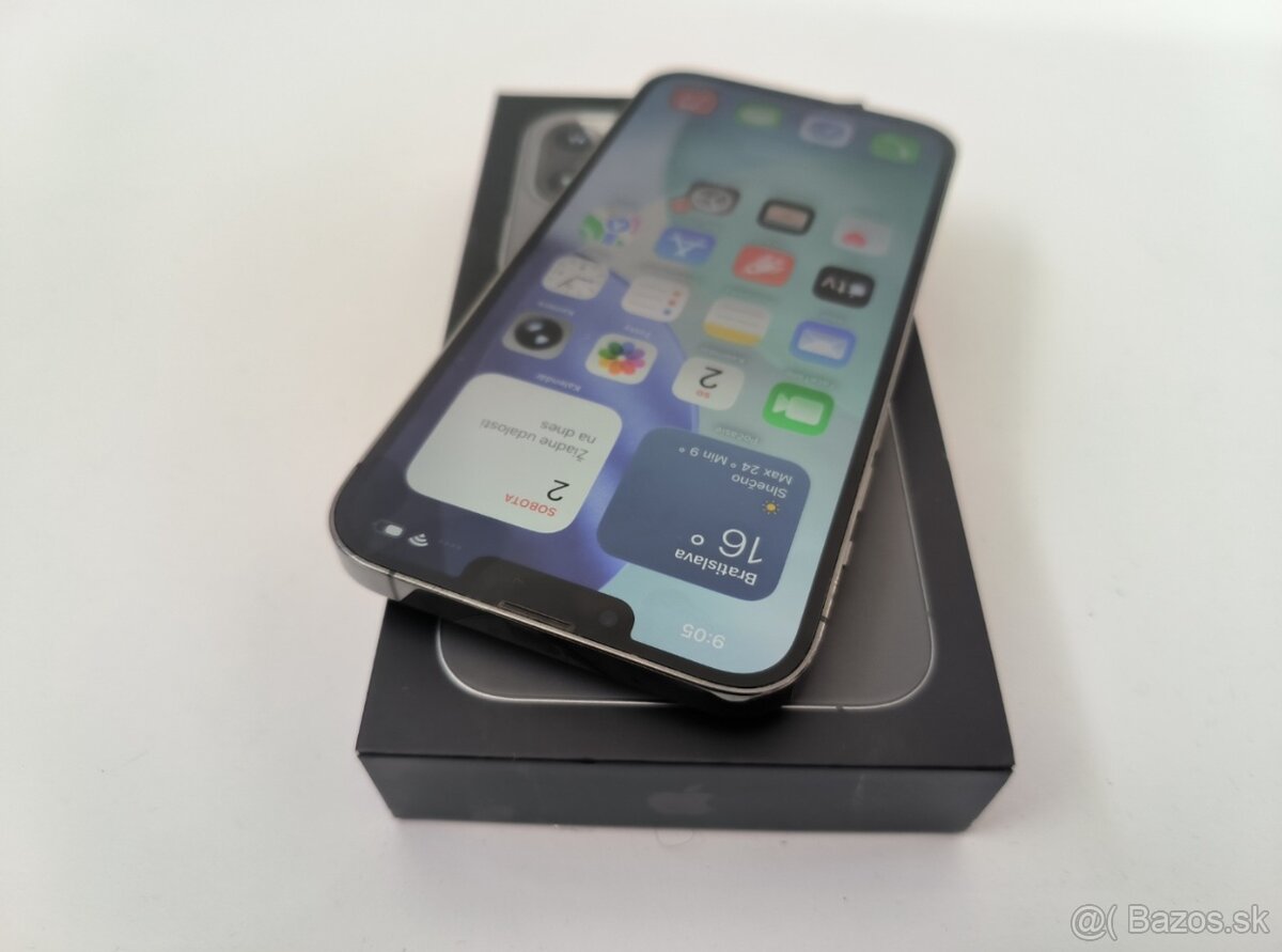 apple iphone 13 PRO MAX 128gb Graphite / Batéria 100% - 3