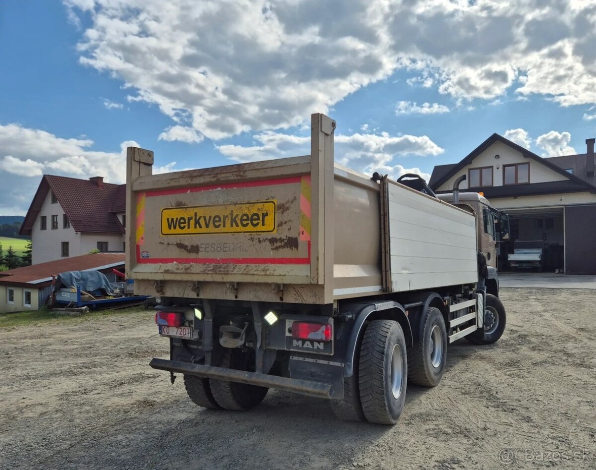 MAN TGS 26.400, sklápač, 6x6 - 3