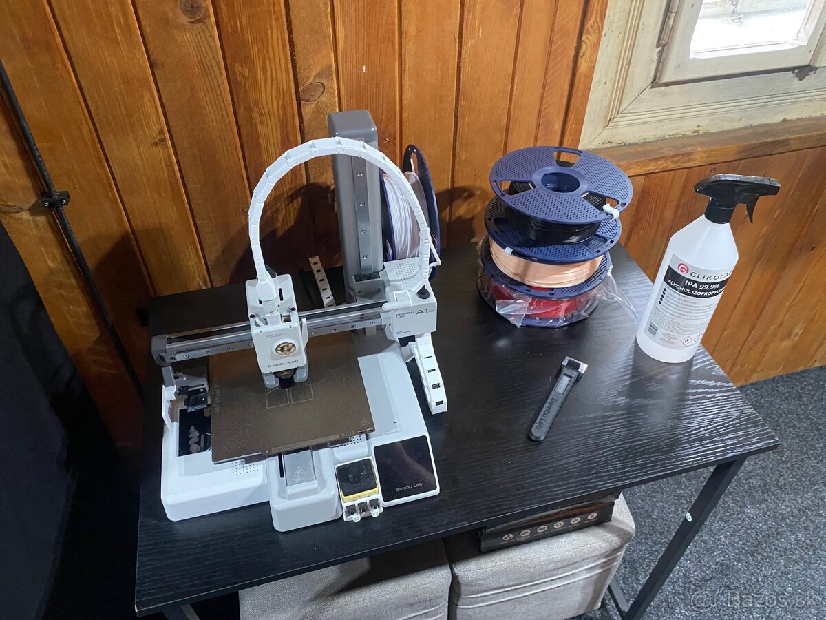 Bambu Lab A1 mini (iba 177 hodín) + príslušenstvo - 3
