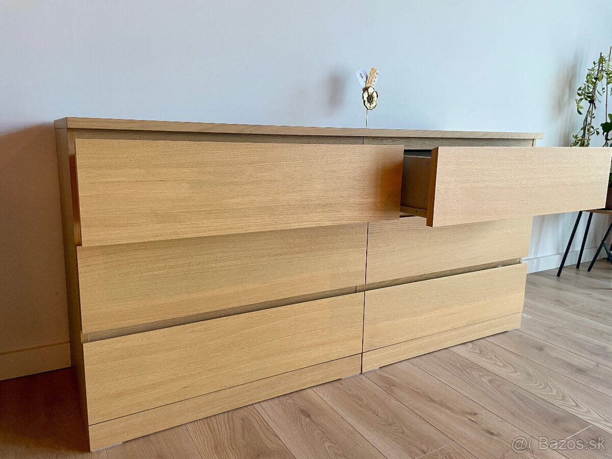 komoda Ikea Malm dub - 3