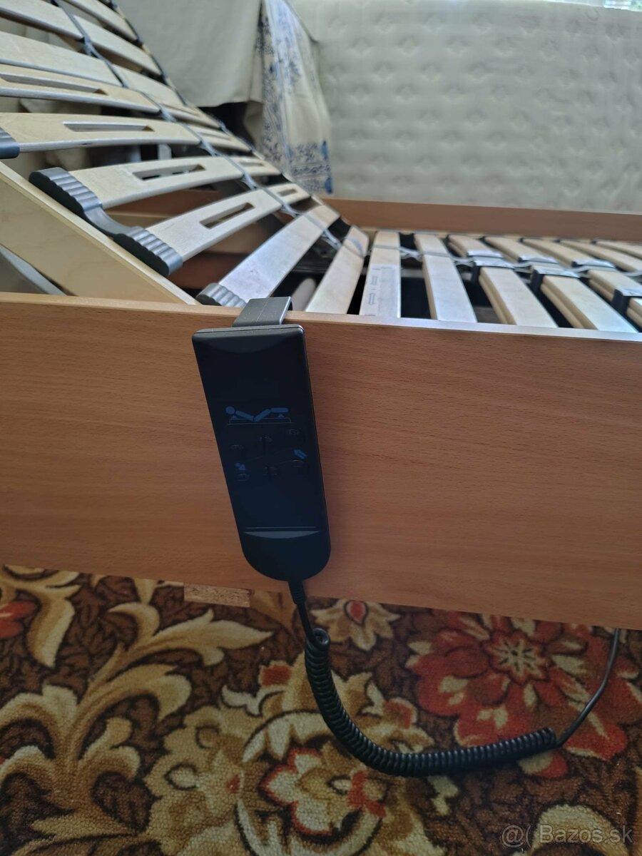 Predám elektricky polohovateľnú postel - 3