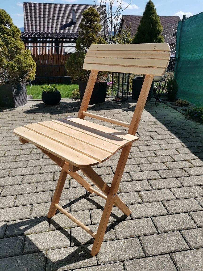 Záhradný balkónový set stôl a stoličky - 3