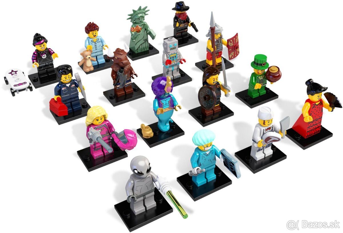 LEGO 8827 sběratelské minifigurky - kompletní 6. série - 3