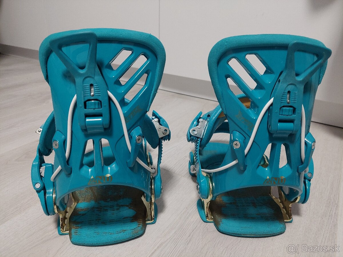 Snowboard viazanie GNU B-Free - 3