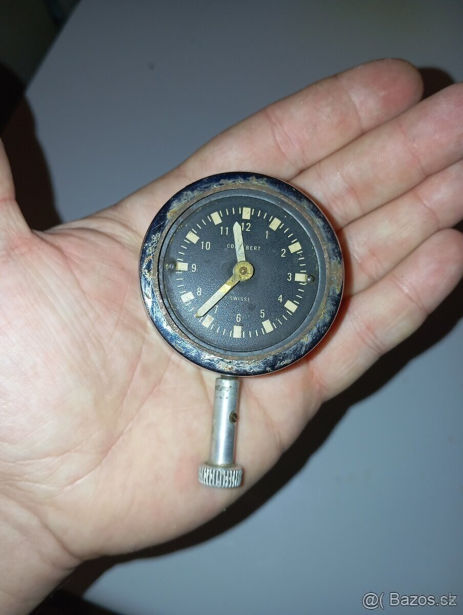 Predám 8 denné auto hodiny Corterbert Swiss Made, - 3