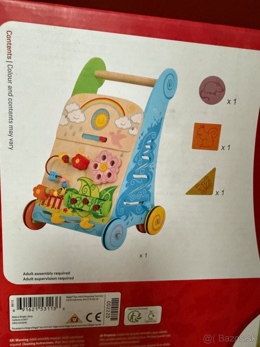 Bigjigs drevene choditko - 3