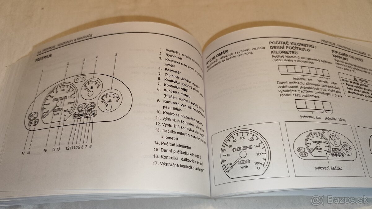 Daewoo MATIZ – návod k obsluze pro uživatele - příručka - 3