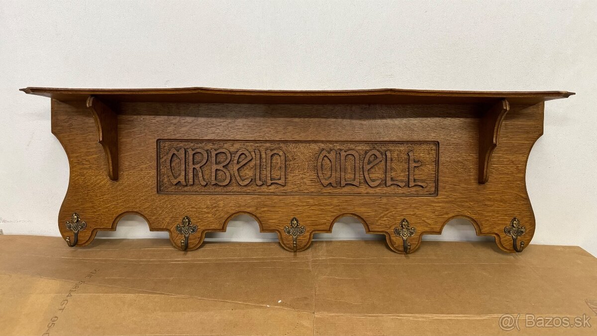 Starožitný rustikální věšák - 3