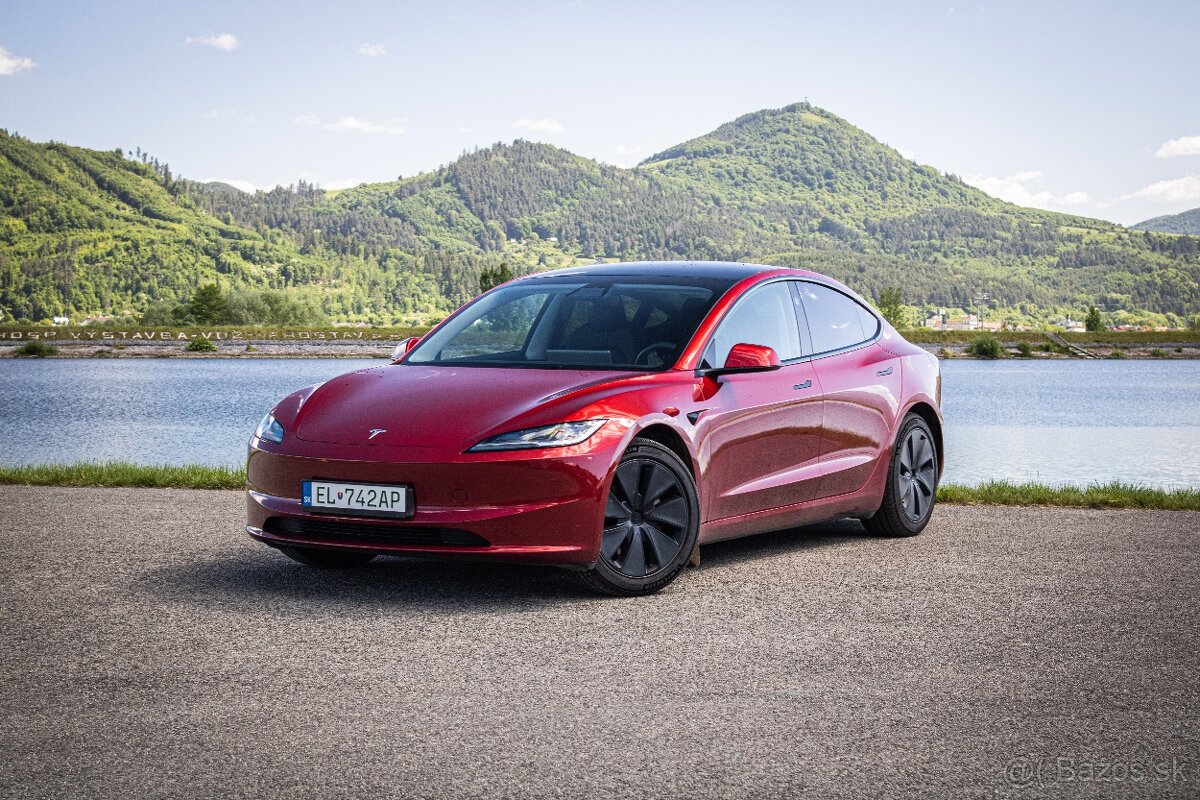 Tesla Model 3 Highland Long Range 93%SOH, Ultra red, DPH - 3