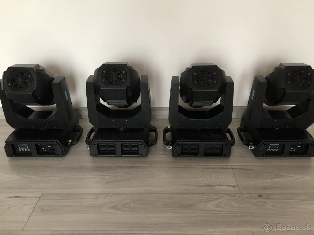 Rotačná LED hlava 150W / prizma / 2xgobo /led prstenec - 3