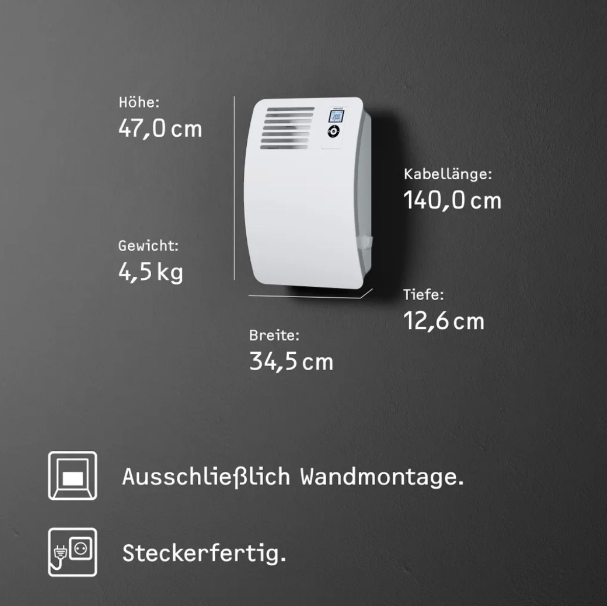 NOVÝ STIEBEL ELTRON Premium nástenný konvektor ohrievač TOP - 3