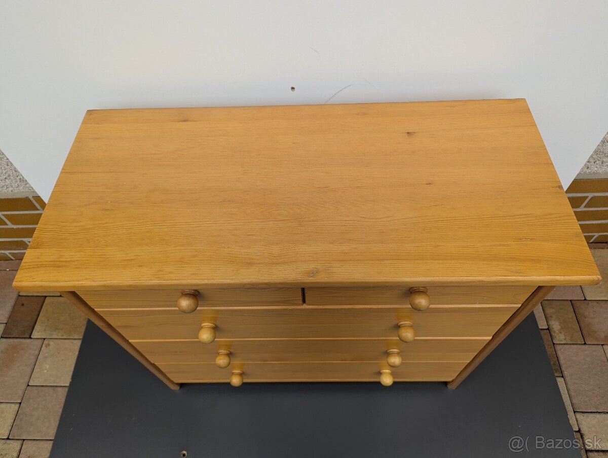 Komoda masív smrek - 3