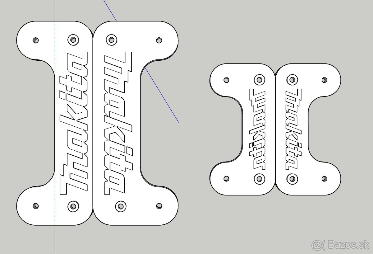 Držiak na Makita nabíjačku – nový aj starší model - 3