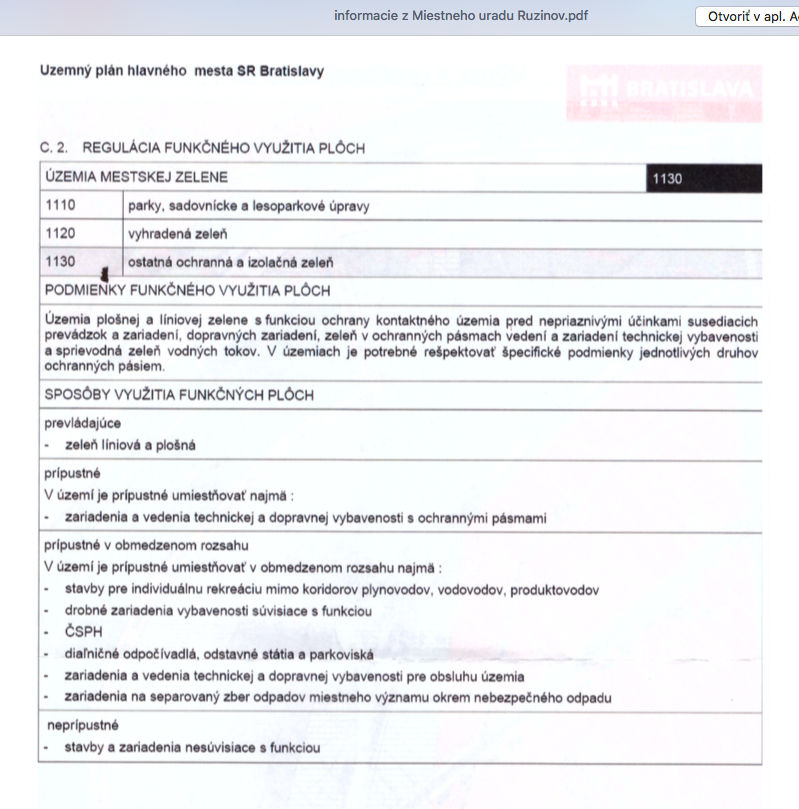 Pozemok 330m2 v Ružinove - 3