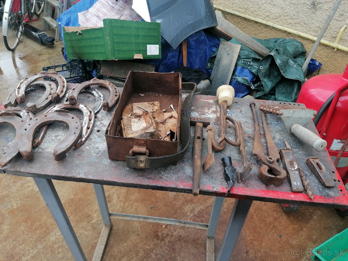 Stará banícka sada, sada na podkuvanie kona - 3